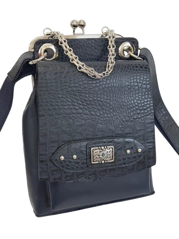 Кожаная сумка "Жанелль-70". Ателье Ирины Берзиной.