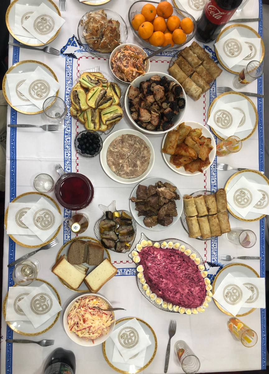 Наш Рождественский стол