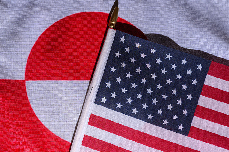    Притязания избранного президента США Дональда Трампа на Гренландию остаются на уровне заявлений, это вопрос двусторонних отношений, но РФ внимательно наблюдает за развитием ситуации, заявил пресс-секретарь президента РФ Дмитрий Песков.   
Фото: © Patrick Pleul / dpa / www.globallookpress.com