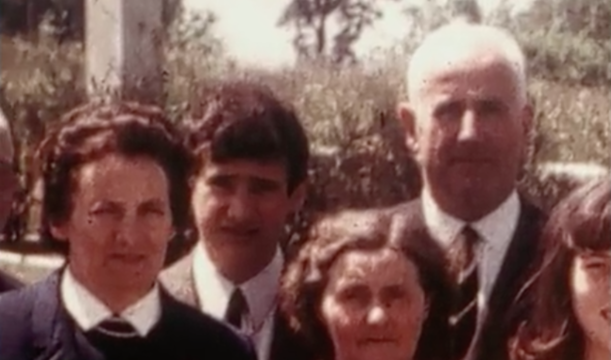 Жан-Клод с родителями (Эме и Анна-Мари Роман)