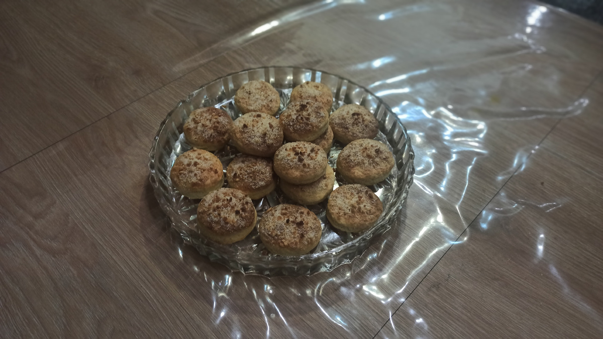 Лимонное печенье