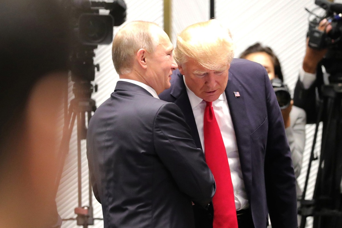 Встреча трампа с путиным