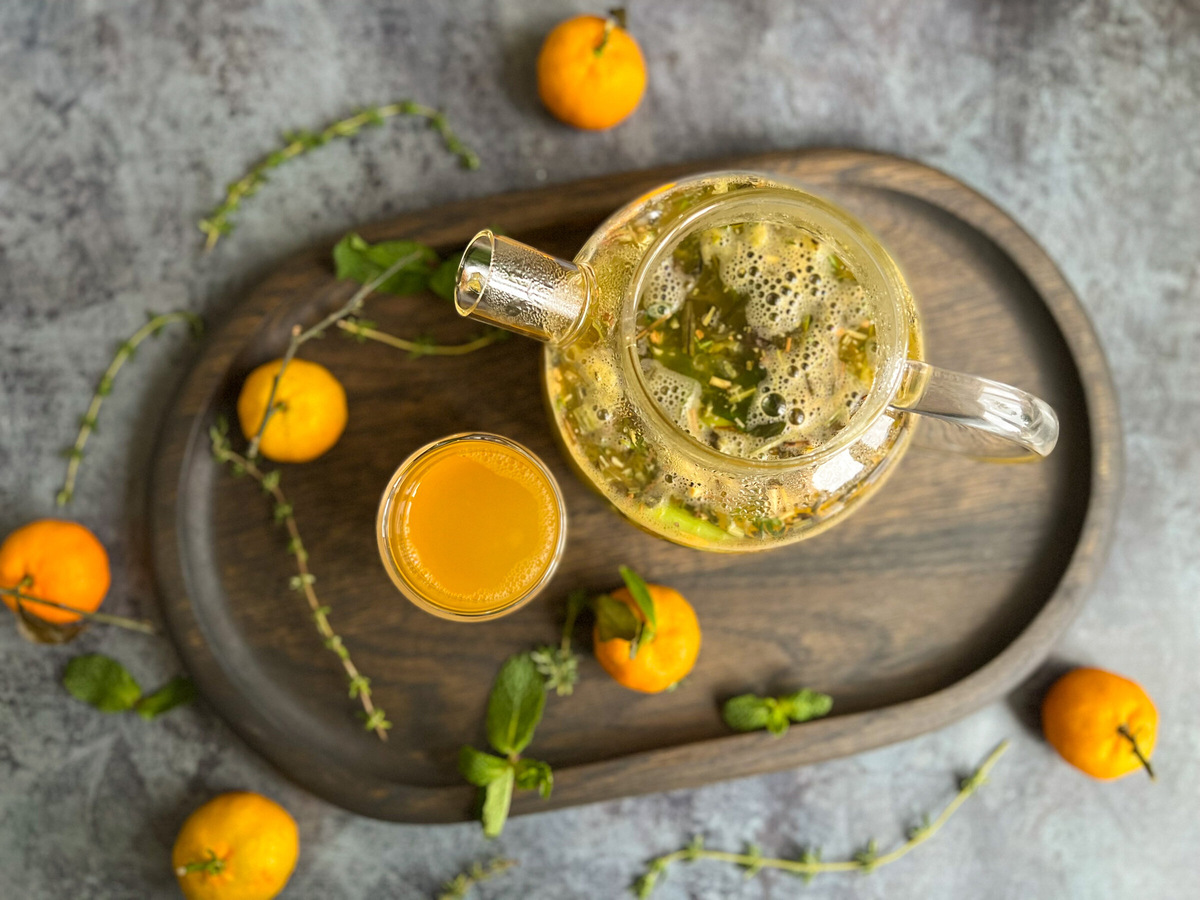 Мандариновый чай – Сладкий Персик