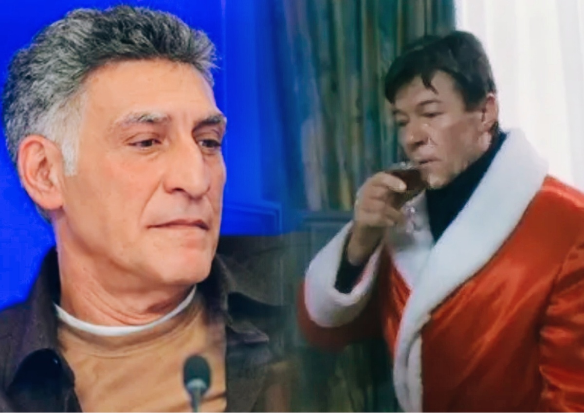 Тигран Кеосаян и кадр из фильма с Александром Збруевым