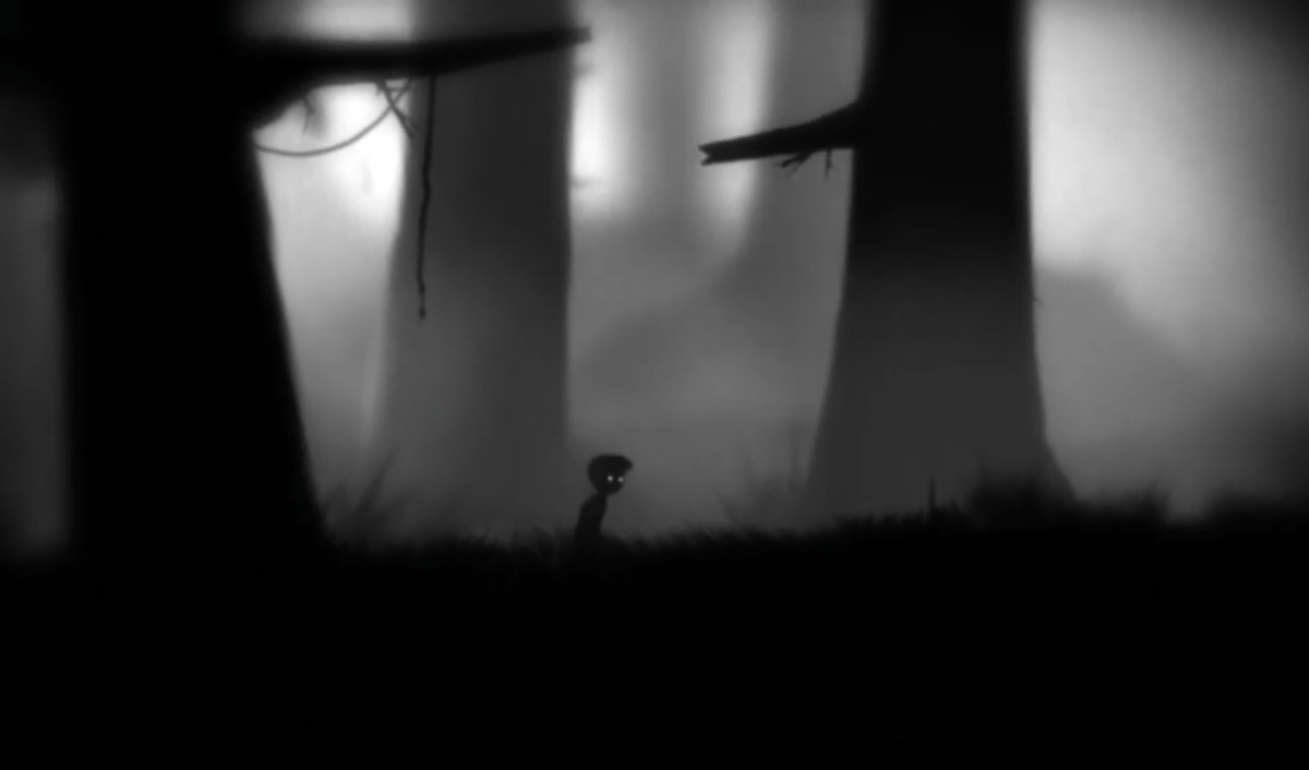 Мрачный лес в игре