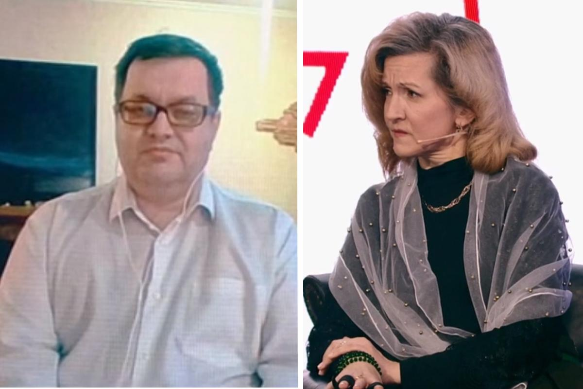 Фото Гилы и Михаила: кадры эфира Первого канала