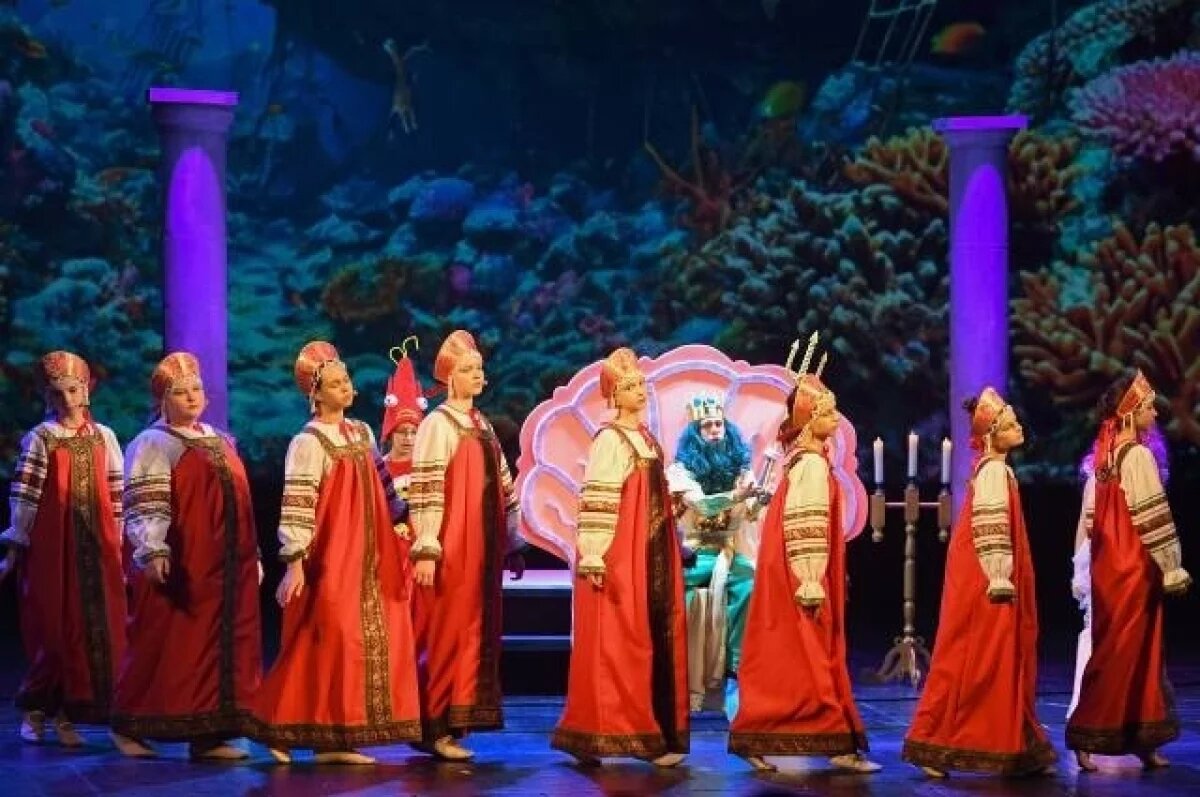    В Тверском драмтеатре показали рождественский спектакль «Спящая царевна»