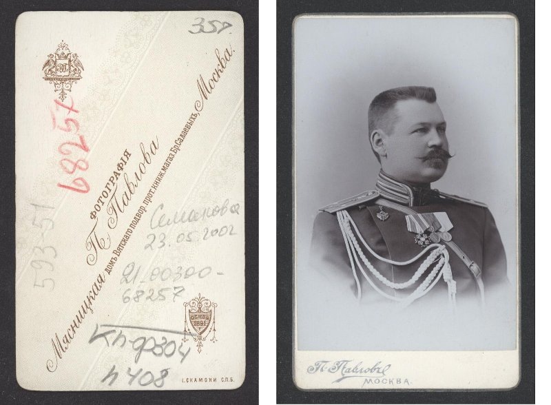 Полунин Николай Яковлевич - полковой адъютант, 1904 год. Орден Св. Станислава 3-й степени. Медаль «В память царствования императора Александра III». Медаль «В память коронации императора Николая II». https://www.ria1914.info/index.php/Файл:Полунин_Николай_Яковлевич_-_полковой_адъютант.jpg