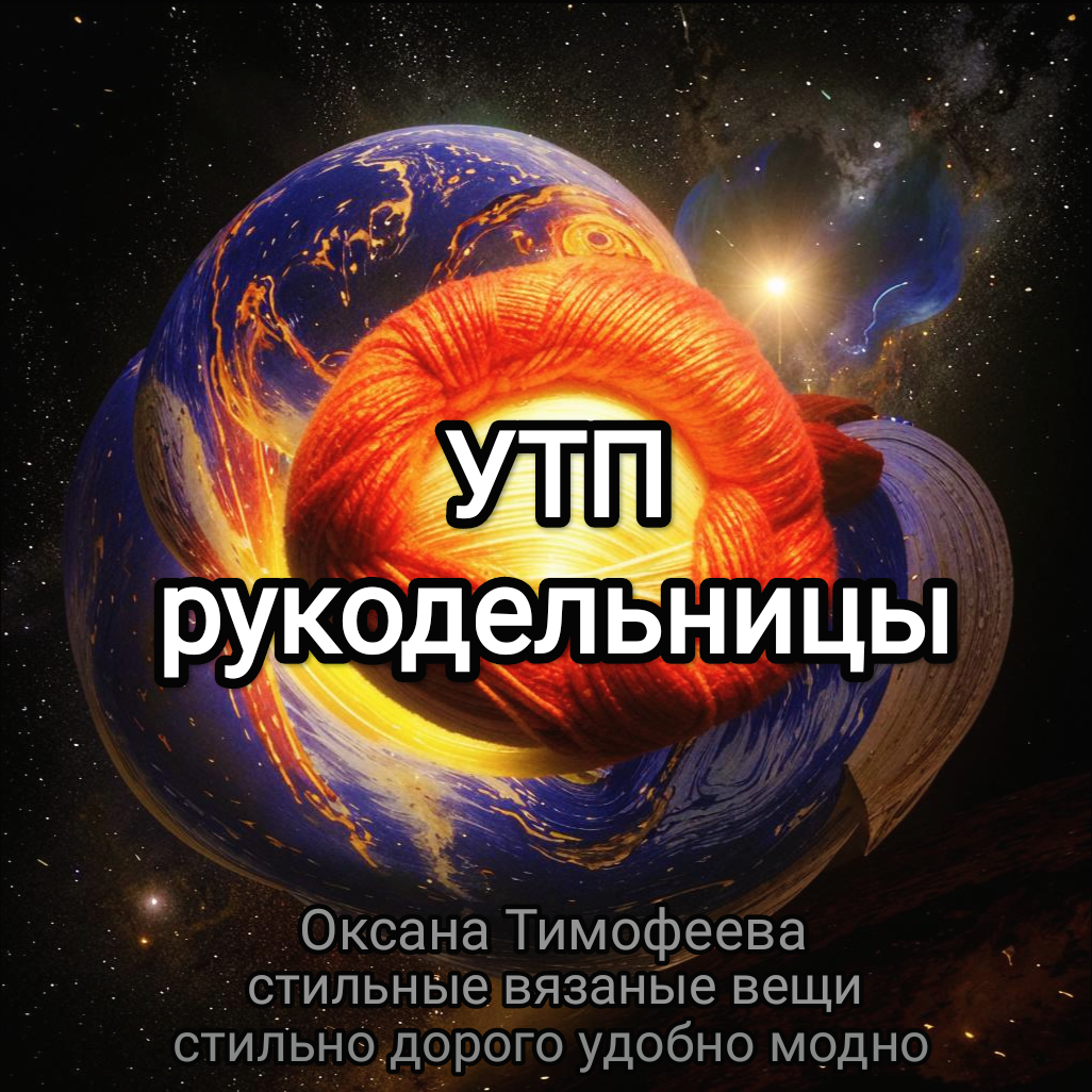 стильные вязаные вещи от Оксаны Тимофеевой