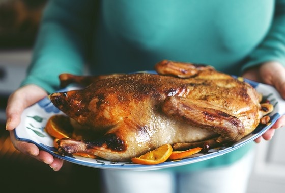    Гусь, запеченный в духовке