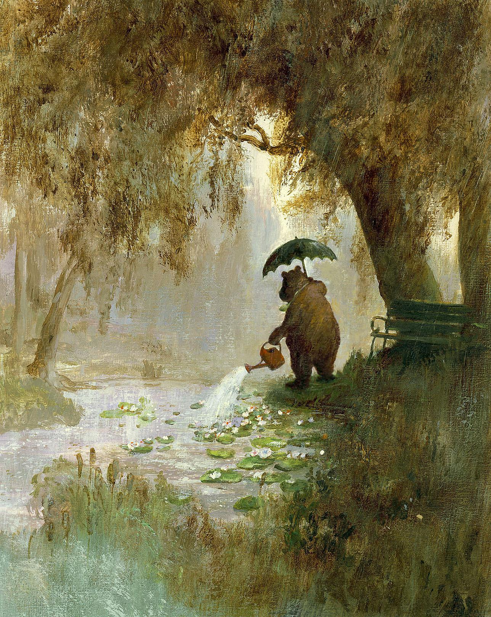 рисунок Руди Хурцльмайера