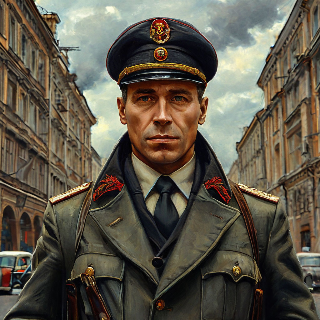Штирлиц — культовый персонаж советской литературы и кино shedevrum.ai