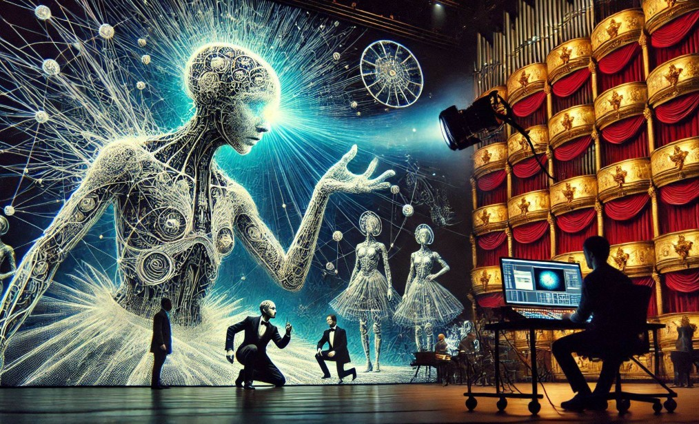Нейросеть создаёт визуальные эффекты для театра