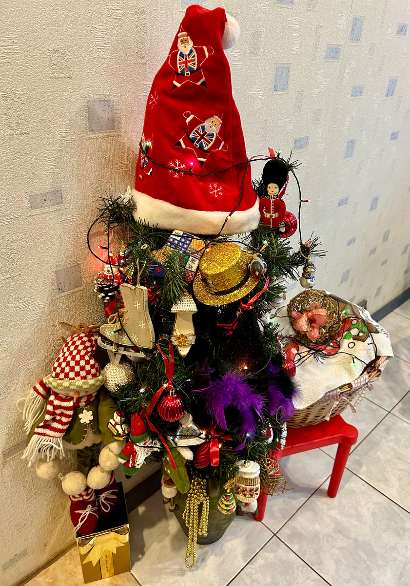 Это мамина елочка. Фото мое 