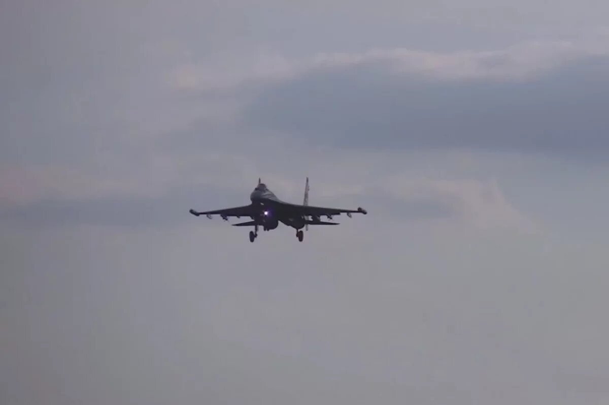    Су-35 обнаружили объекты ПВО Украины в Курской области