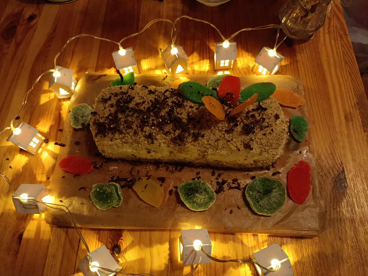 В виде полена 