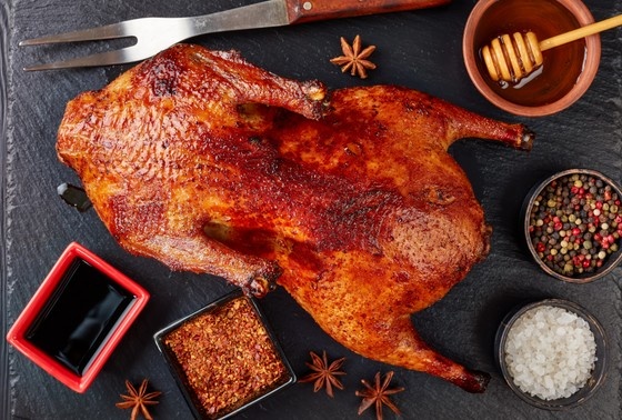    Рецепт маринада из меда, горчицы и соевого соуса для утки в духовке