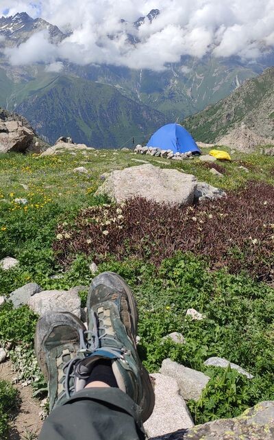 Грязь на ботинках