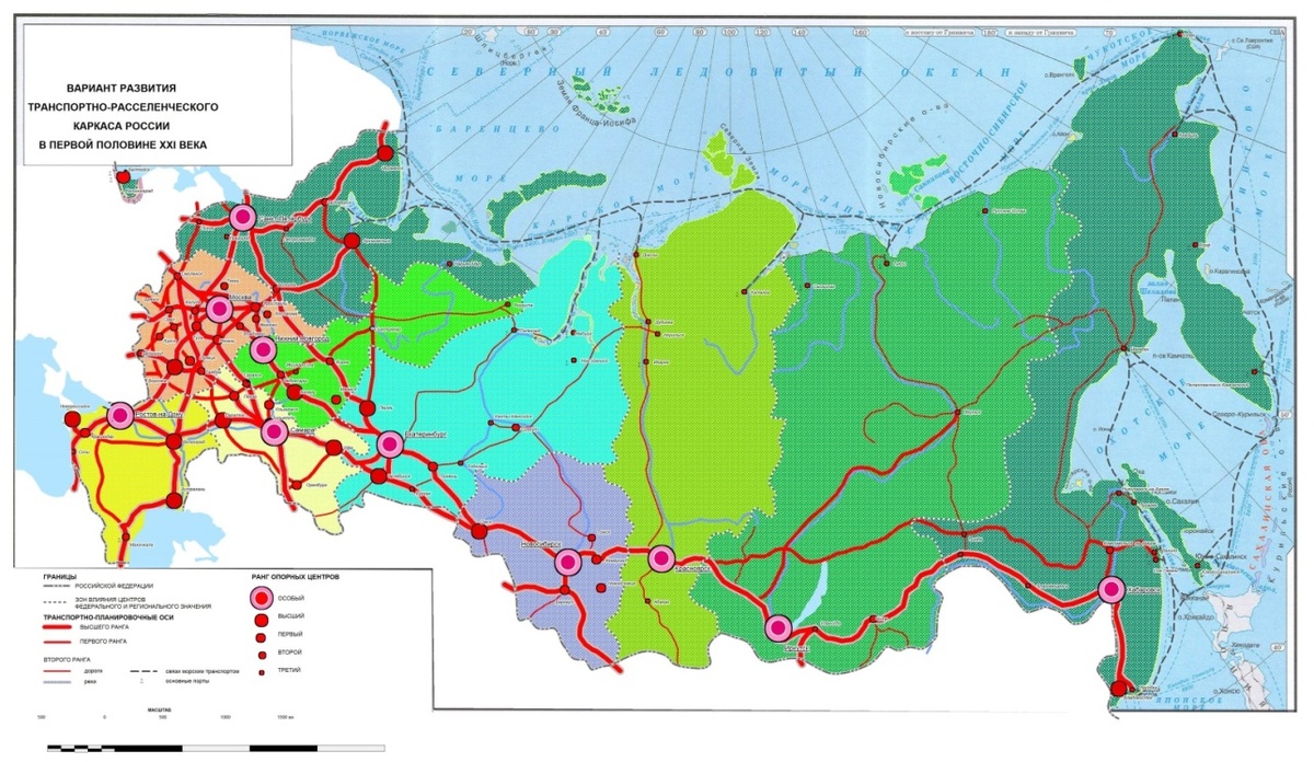 СПР России утверждена вообще без единой карты. Поэтому я взял красивую карту из статьи в журнале Управление Развитием Территорий, написанной моим учителем Марком Яковлевичем Вильнером. Которого уже нет с нами.