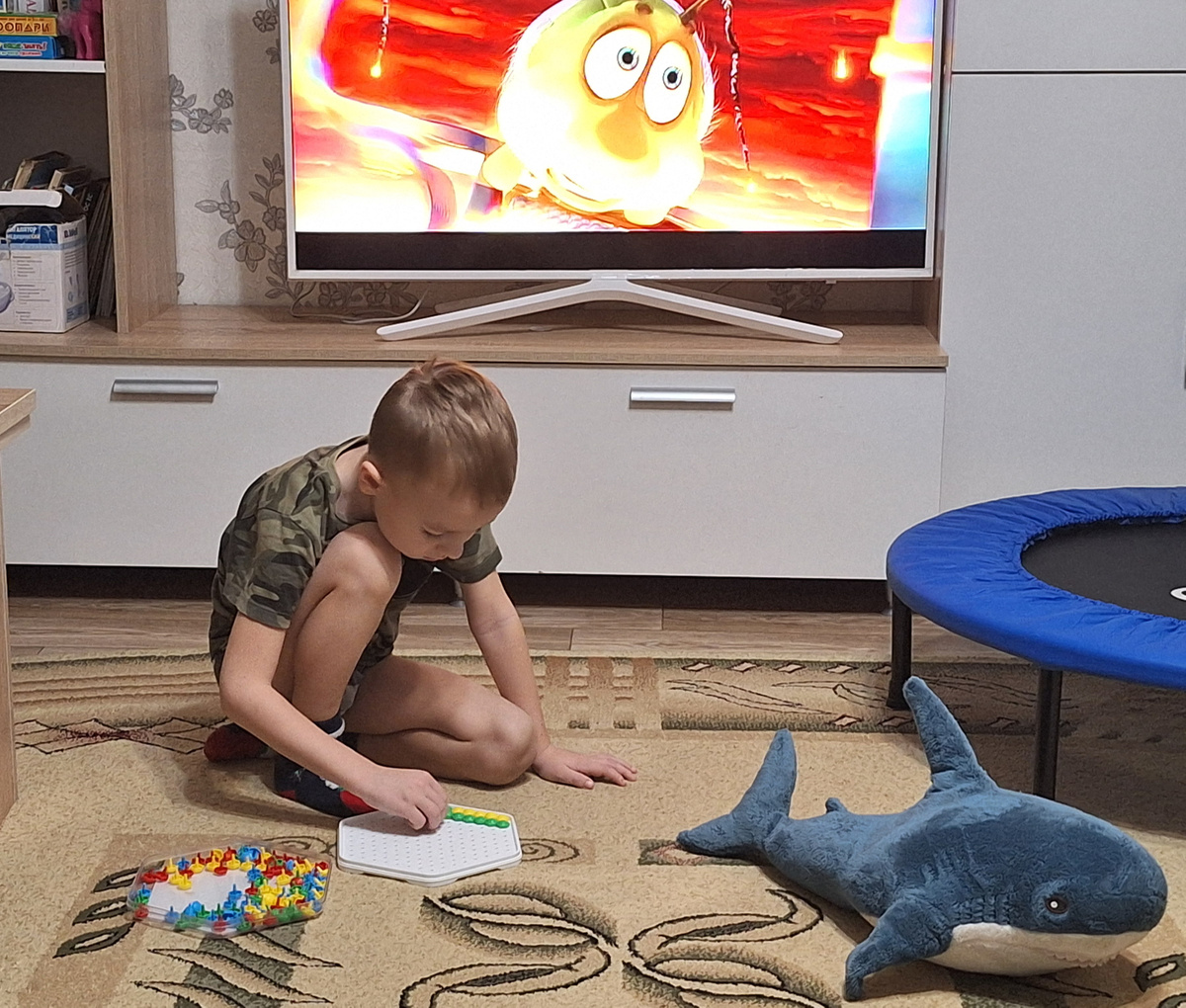 Весь в работе