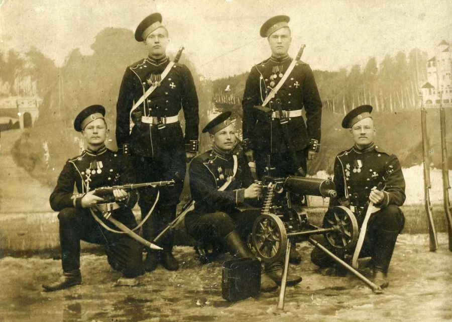 Нижние чины лейб-гвардейского Семёновского полка Е.И.В.