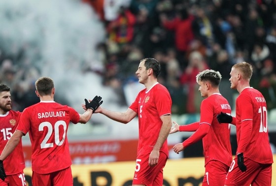    Игроки сборной России