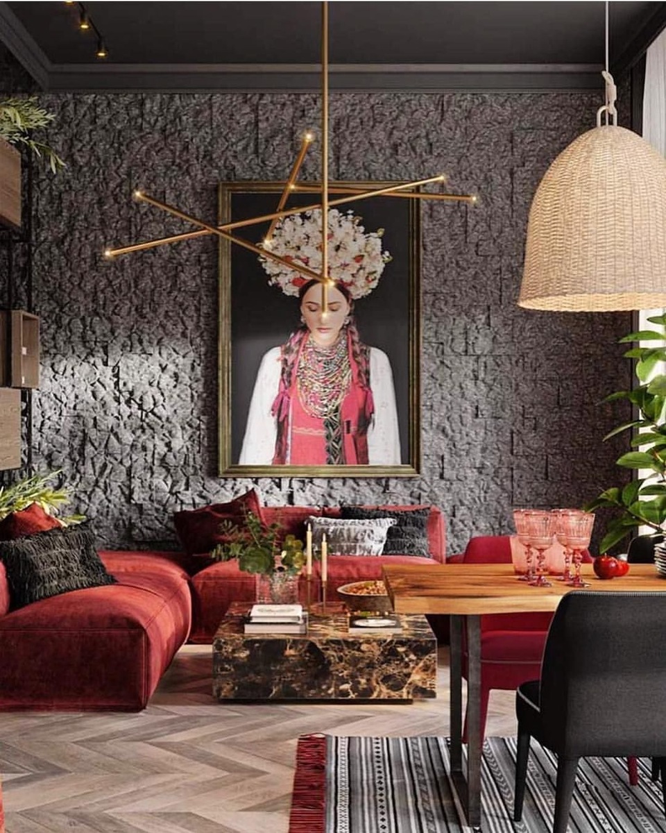 Максимализм в интерьере (фото: design.pibig.info)