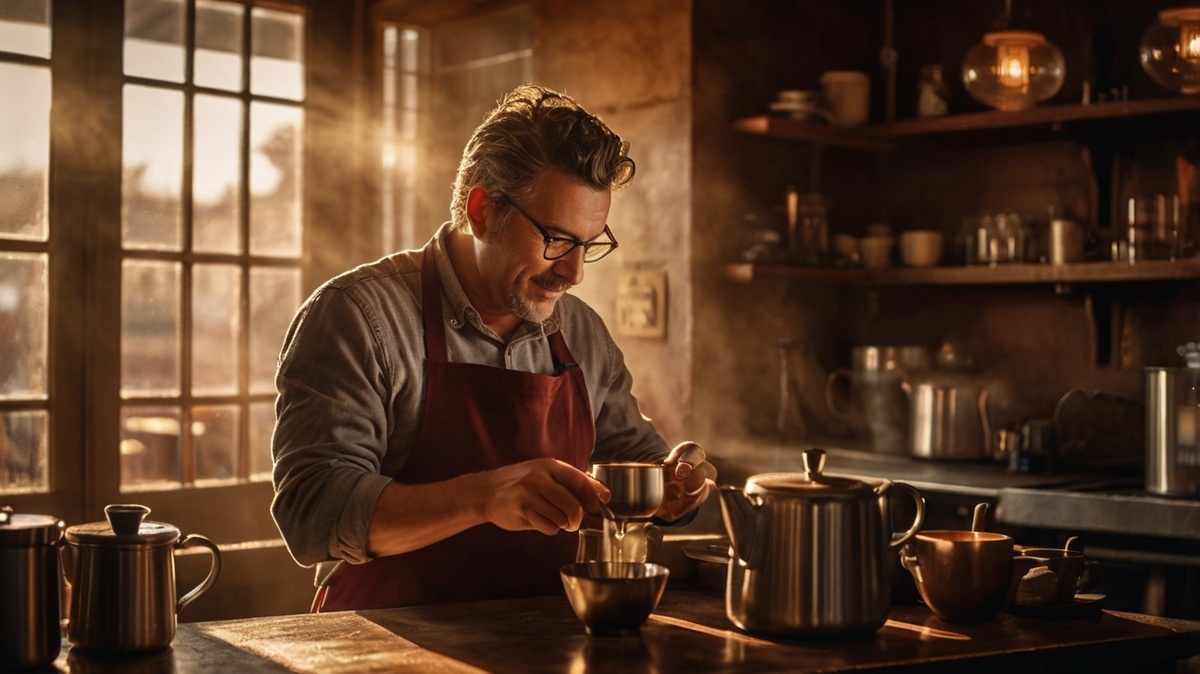 Творческий подход с бордовым