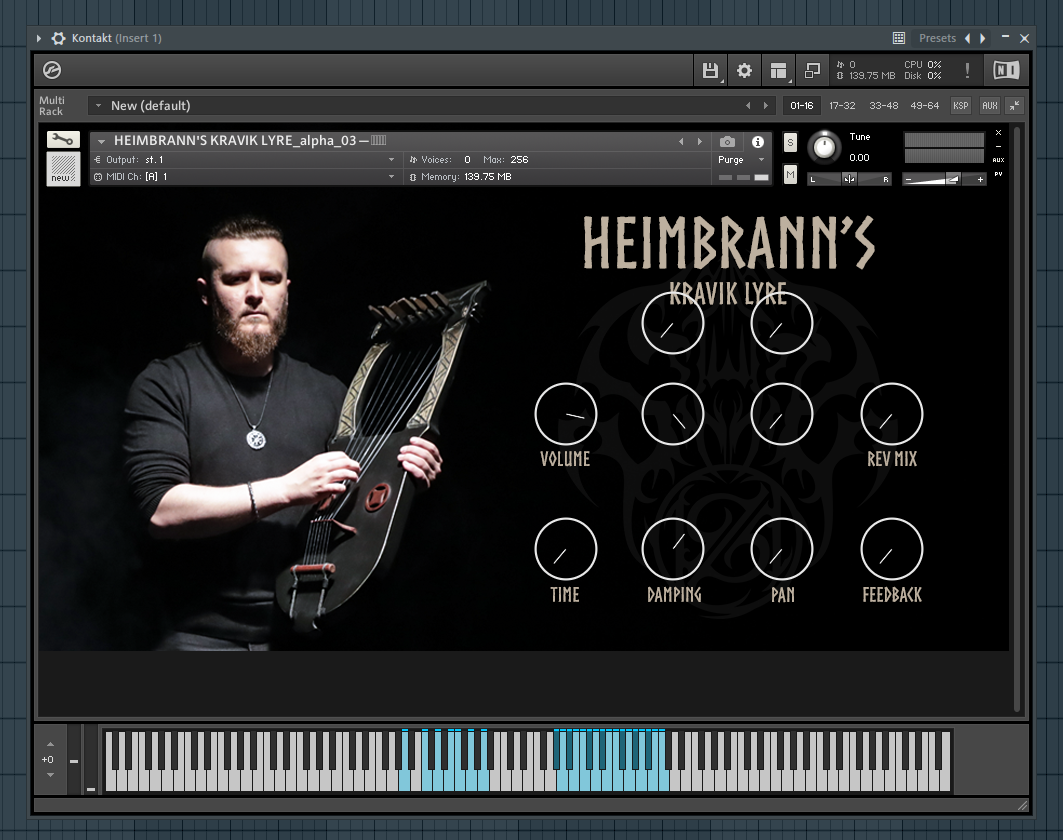 Новые параметры ADSR в HEIMBRANN'S KRAVIK LYRE