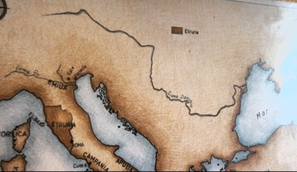 Этрурия - историческая область на северо-западе Аппенинского полуострова. Источник: "Яндекс.Картинки".