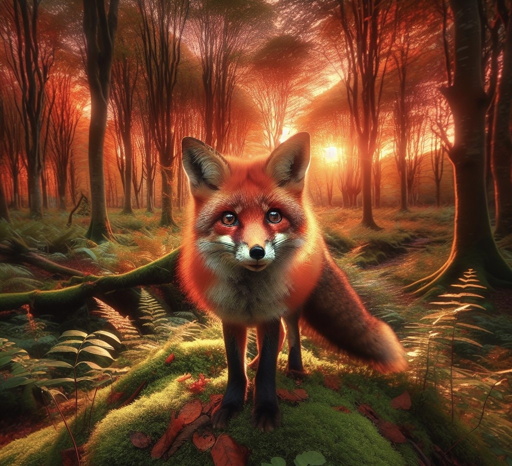 Та самая одинокая Лиса.