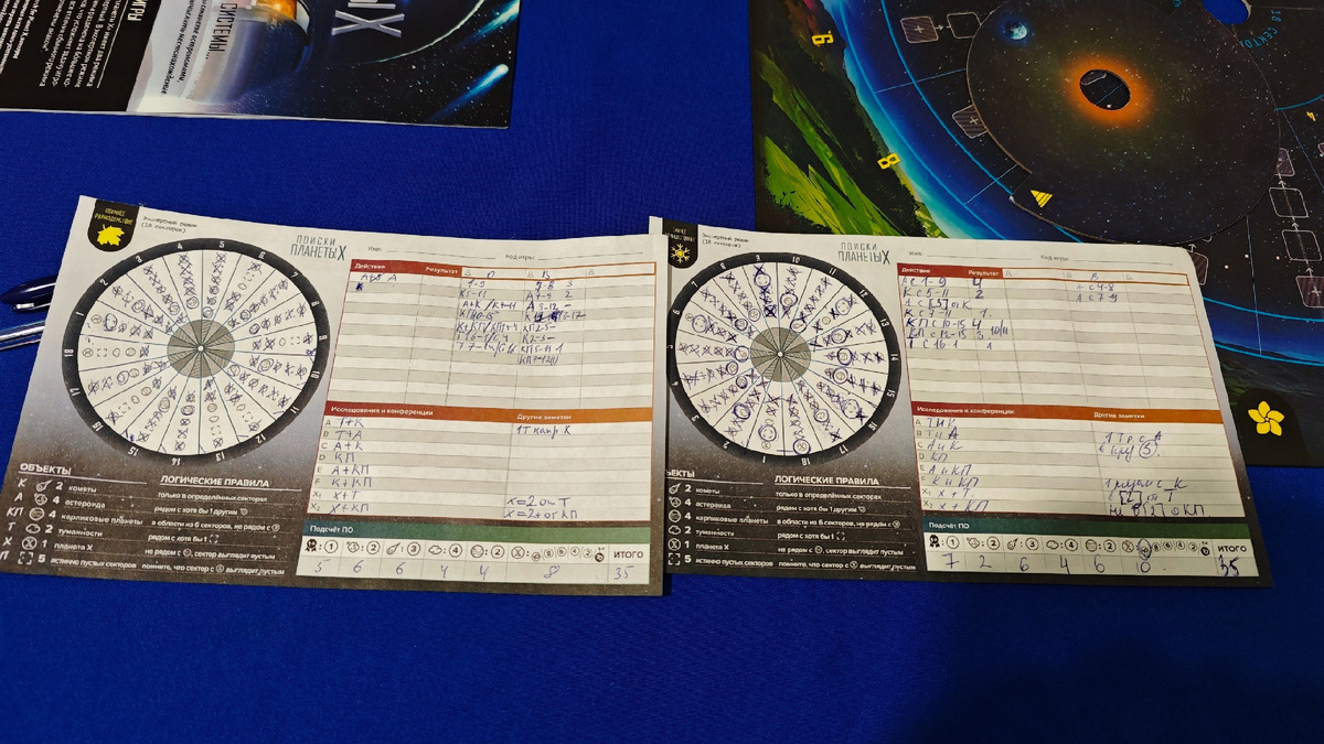 настольная игра, игры на дедукцию, поиски планеты х