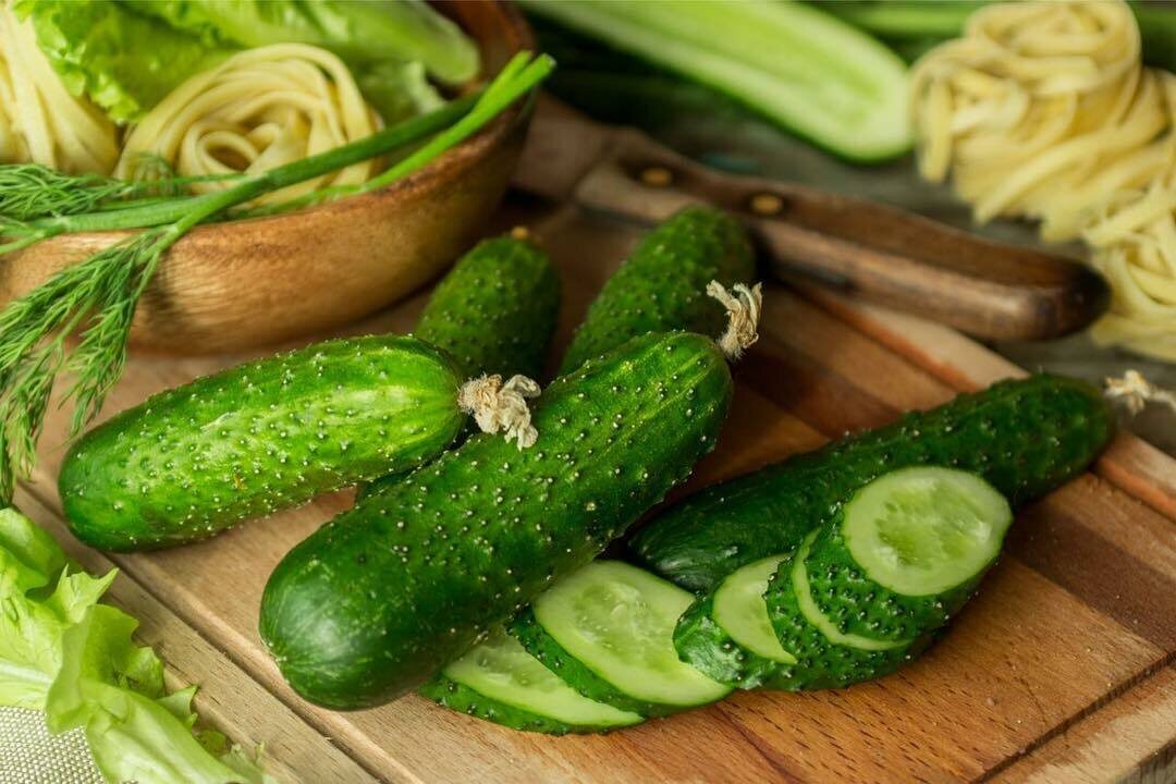 Результат - хрустящие, сочные огурчики