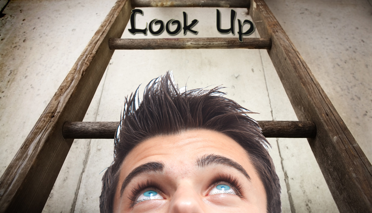 Look Up - (перевод) Посмотри на верх. Просто шутка, не надо туда смотреть;)