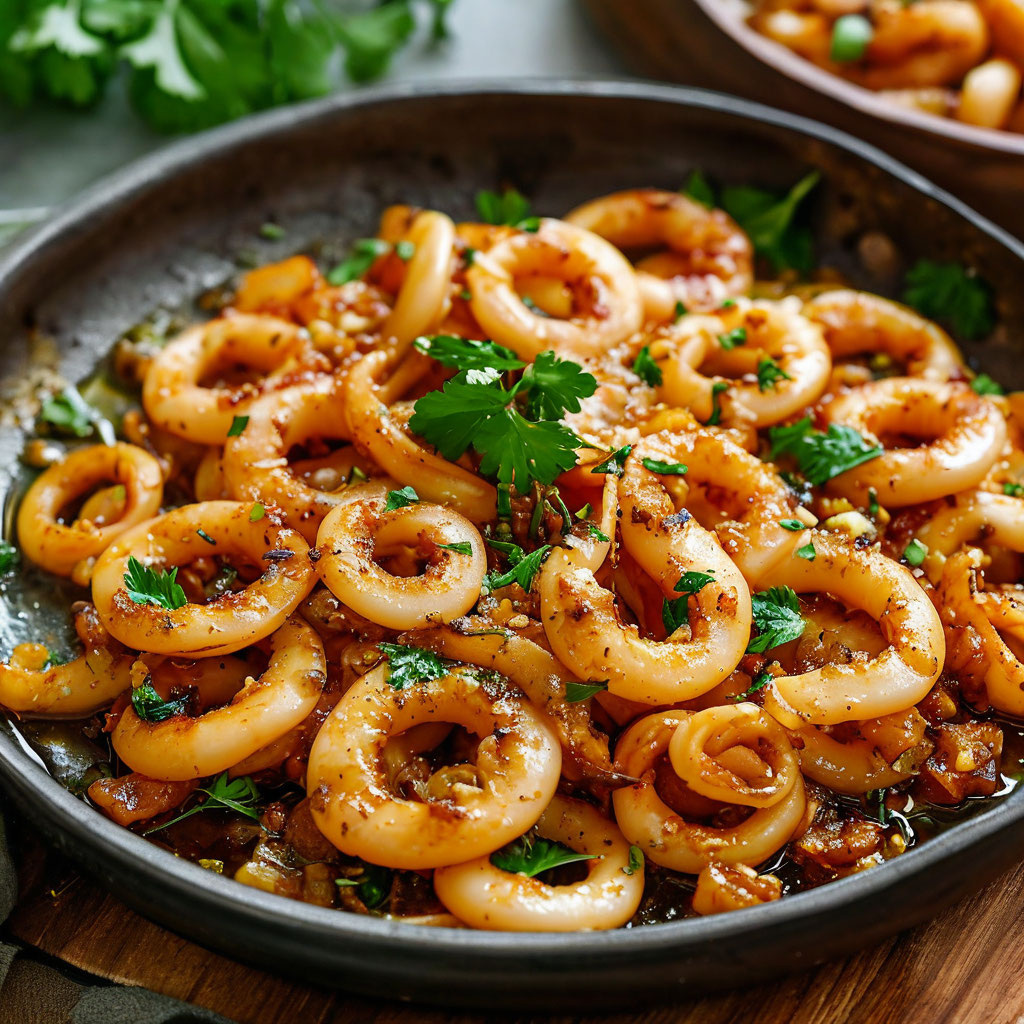 Кальмары имеют слегка сладковатый вкус, который может варьироваться в зависимости от способа приготовления и используемых специй.