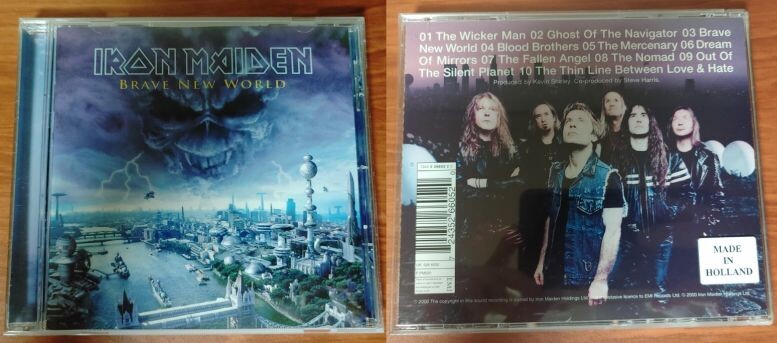 Iron Maiden "Brave New World", 2000 г.