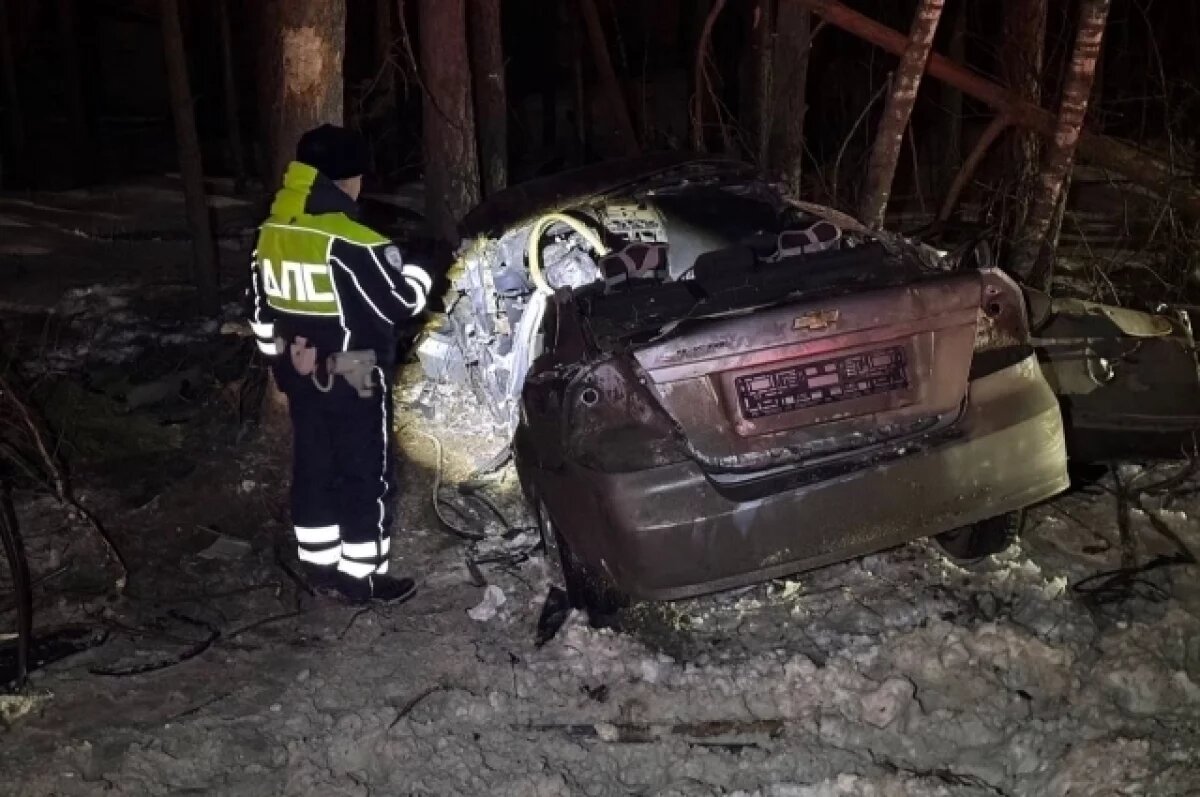    Молодая женщина погибла в дорожной аварии под Екатеринбургом