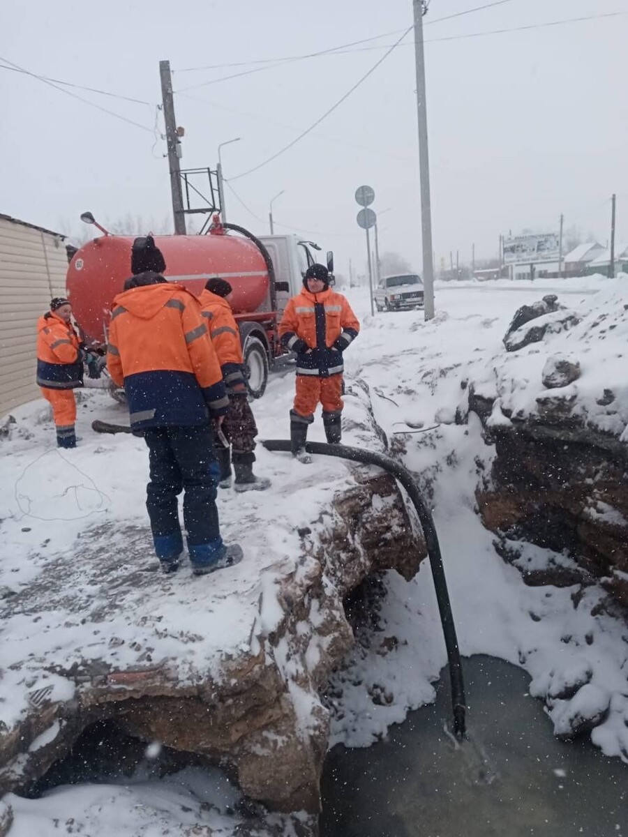    Авария в Хабарах. Источник: минстрой Алтайского края