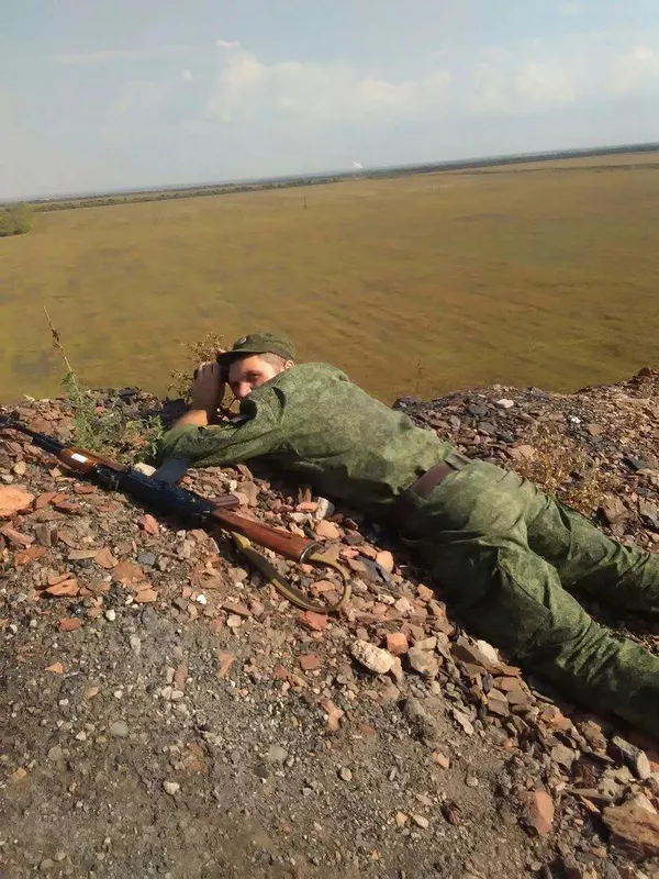 Геннадий Забудько на Донбассе. Фото предоставлено родственниками