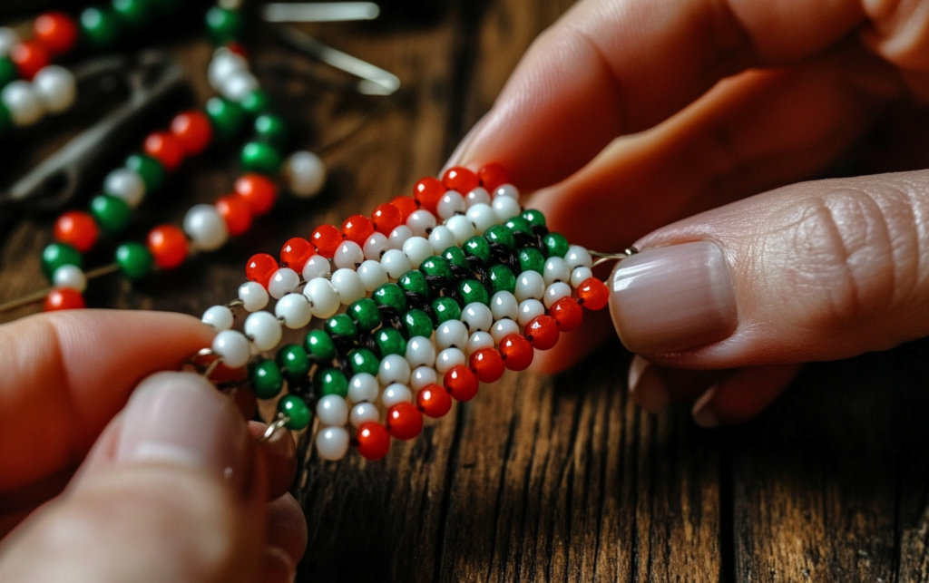    kak-sdelat-obrúch-ili-zakolku-iz-bisera-master-klass JinnyKidman