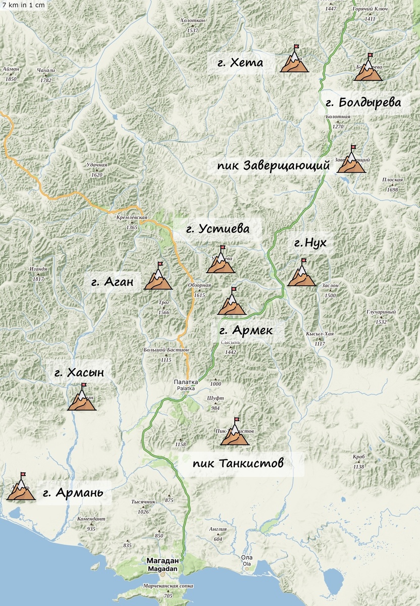 Фото: 10 вершин / Социальные сети проекта «Колымский волк»