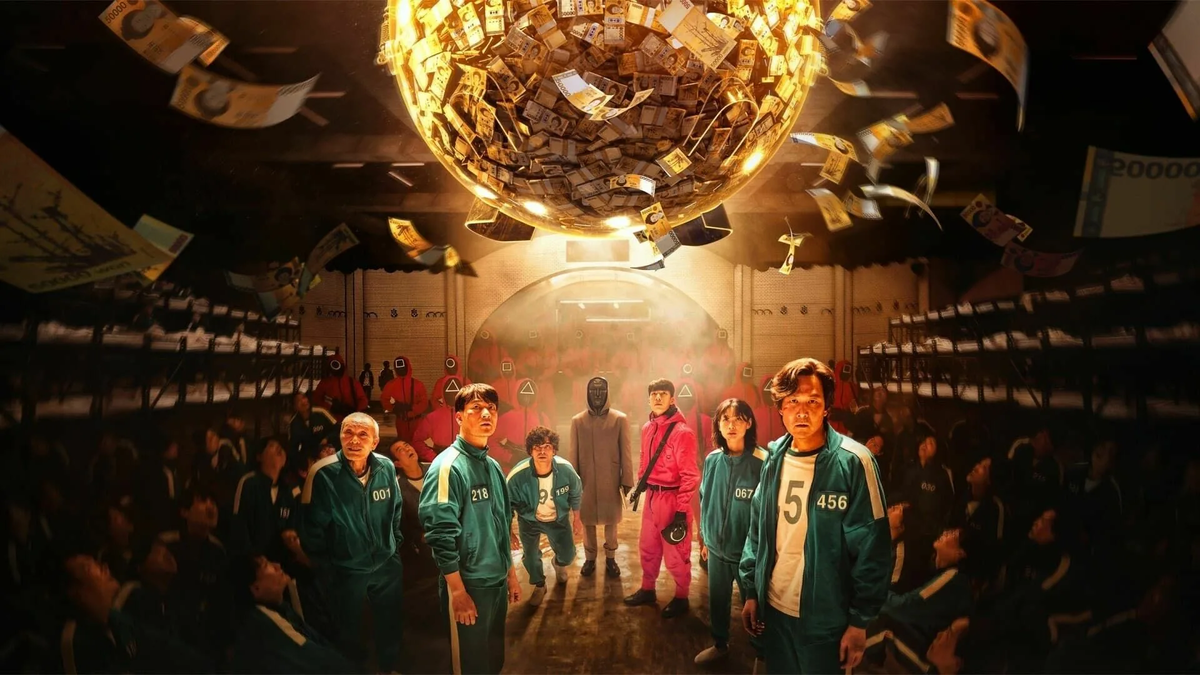 Постер сериала "Игра в Кальмара"