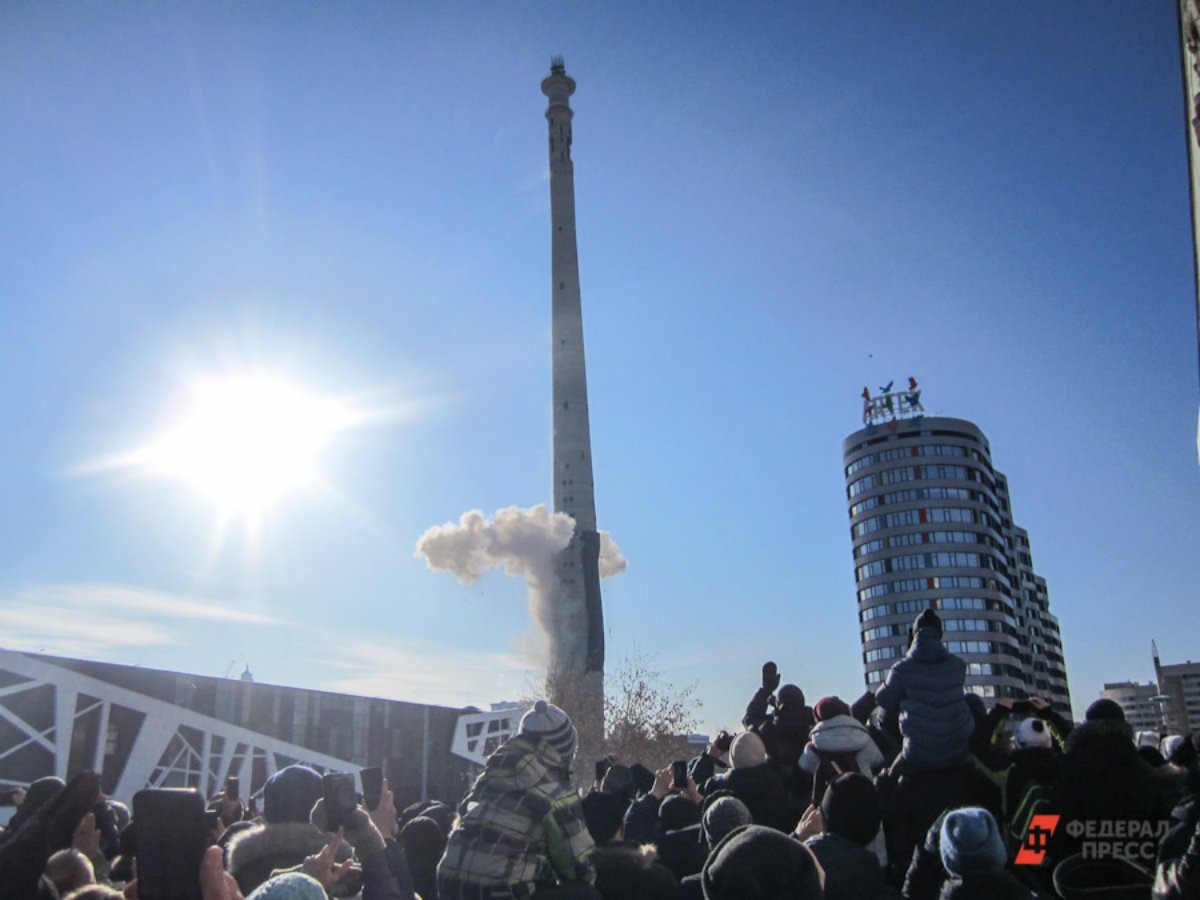 Снос телебашни до сих пор вызывает чувство утраты у екатеринбуржцев.  Фото: ФедералПресс / Ксения Медведева