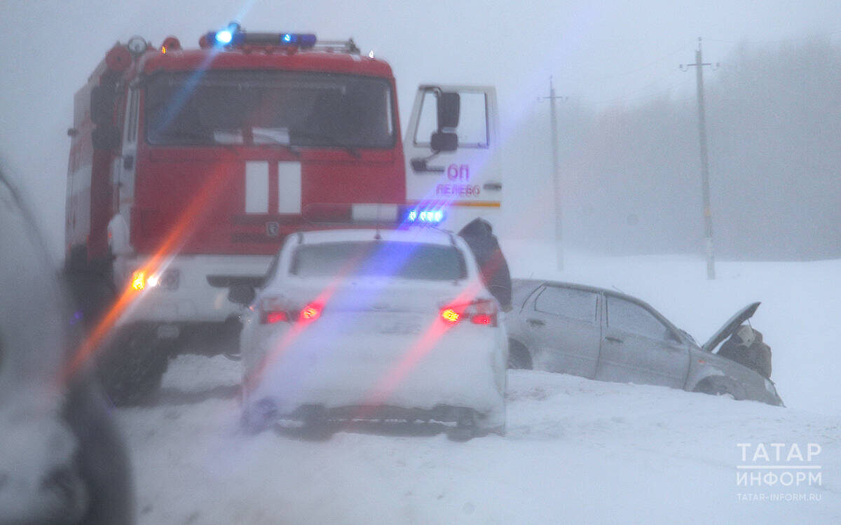 Череда смертельных аварий омрачила новогодние праздники в Татарстане. Фото: © «Татар-информ»
