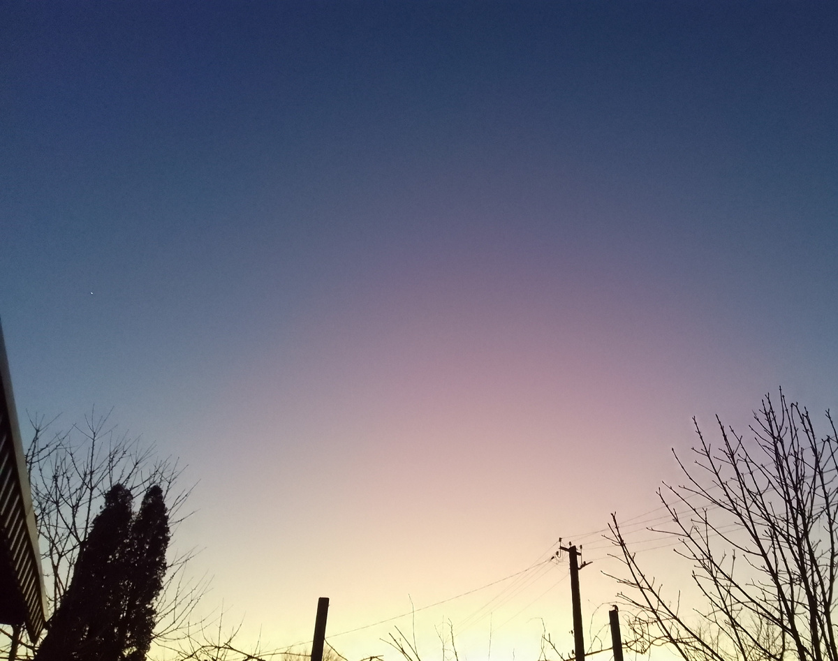 А закат какой!!!