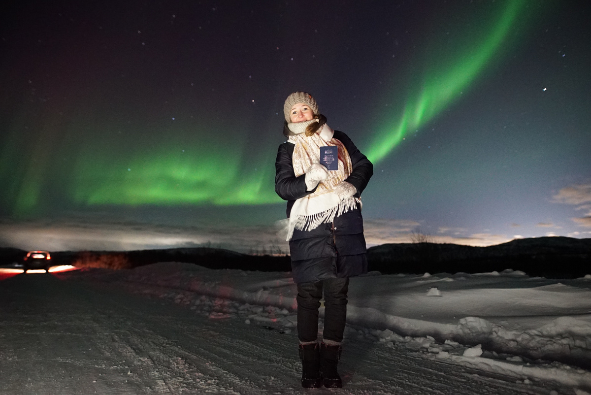 С моим Паспортом Полярника)))