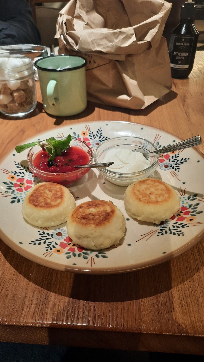 Сырники из рикотты были бесподобны!