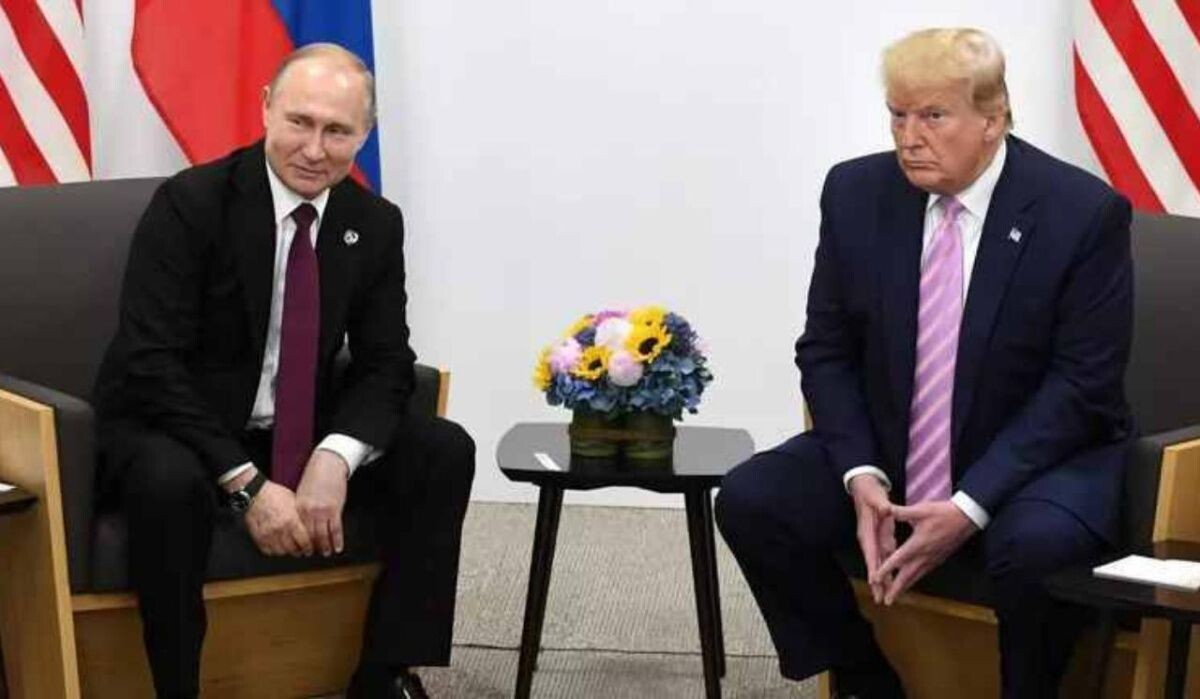     Путин и Трамп. Источник: ria.ru Автор фото: Илья Питалев