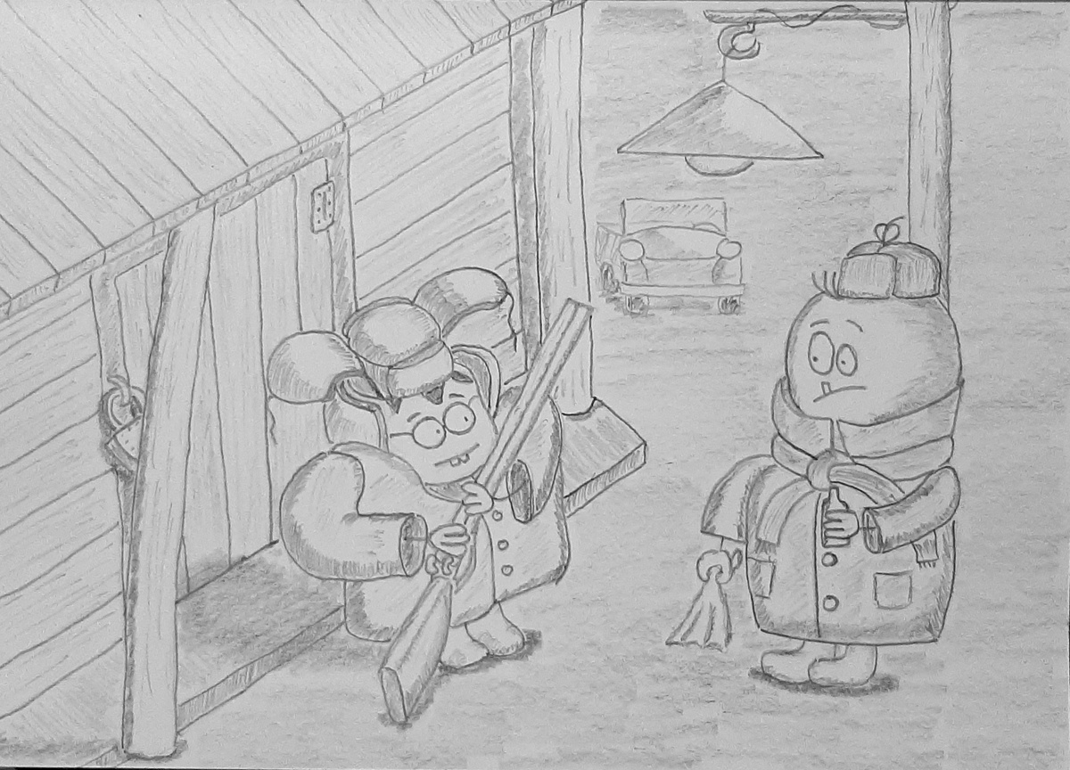 А где бабуля?