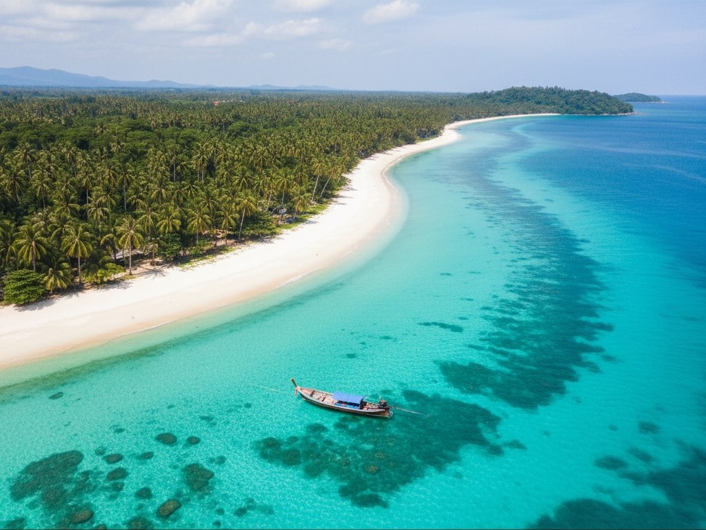 Остров Ко Куд, пляж Клон Прао